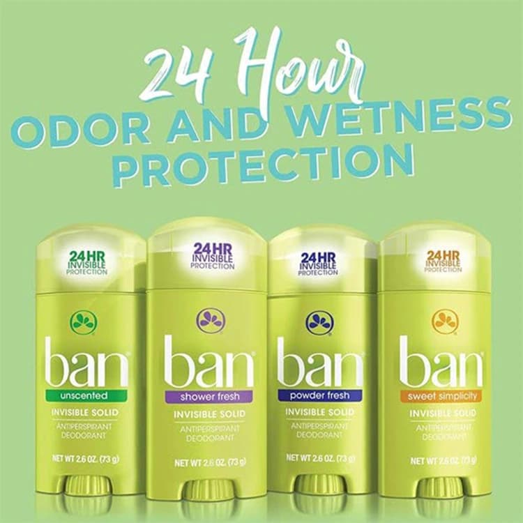 مام ضد تعریق Ban مدل Shower Fresh وزن 73 گرم — تصویر ۶