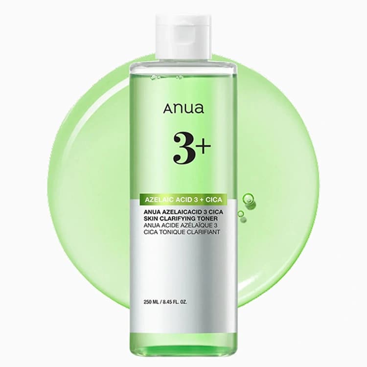 تونر Anua مدل Azelaic Acid 3 Plus Cica حجم 250 میلی لیتر — تصویر ۲