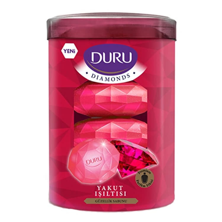 صابون Duru مدل Oriental Red Diamond بسته 4 عددی