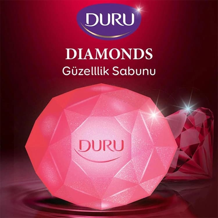 صابون Duru مدل Oriental Red Diamond بسته 4 عددی — تصویر ۲
