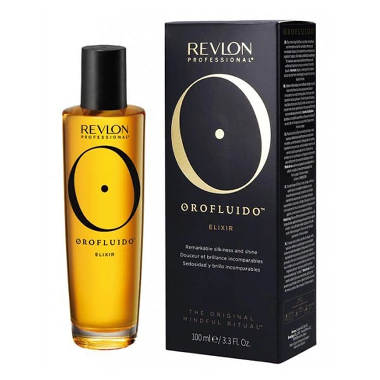 روغن مو Revlon مدل Orofluido Elixir حجم 100 میلی لیتر — تصویر ۲