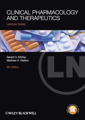 دانلود کتاب Lecture Notes Clinical Pharmacolgy