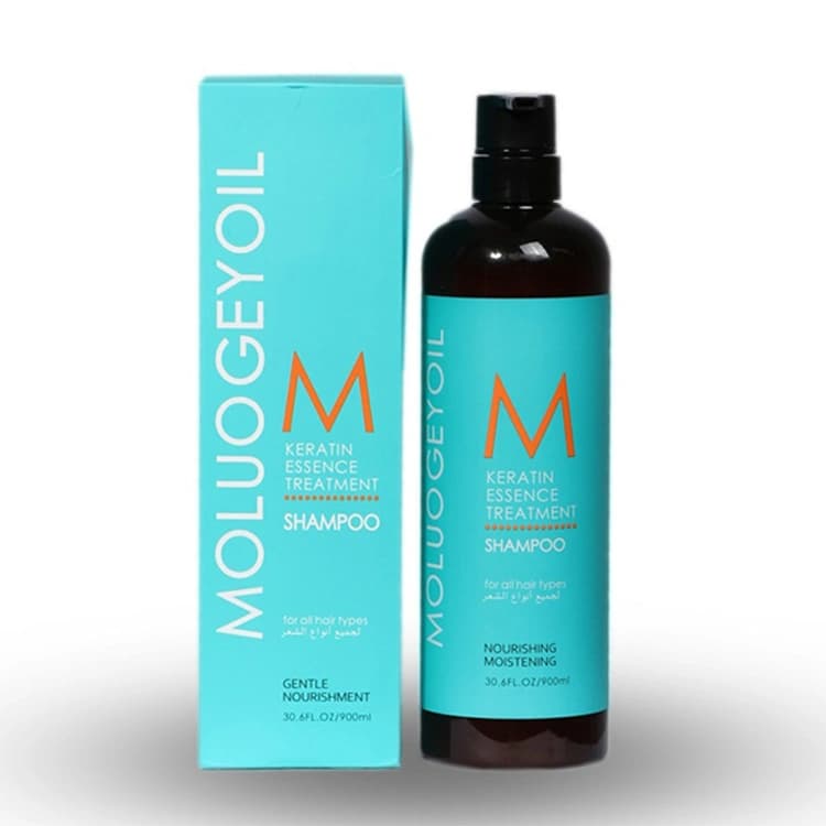 شامپو Moluogeyoil مدل Keratin Essence حجم 900 میلی لیتر — تصویر ۲