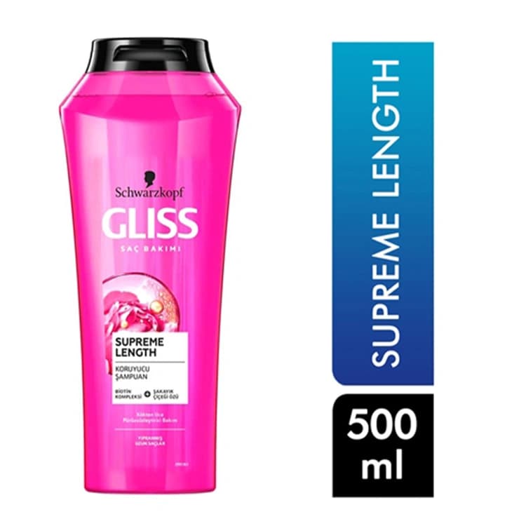 شامپو GLISS مدل Supreme Length حجم 500 میلی لیتر — تصویر ۴