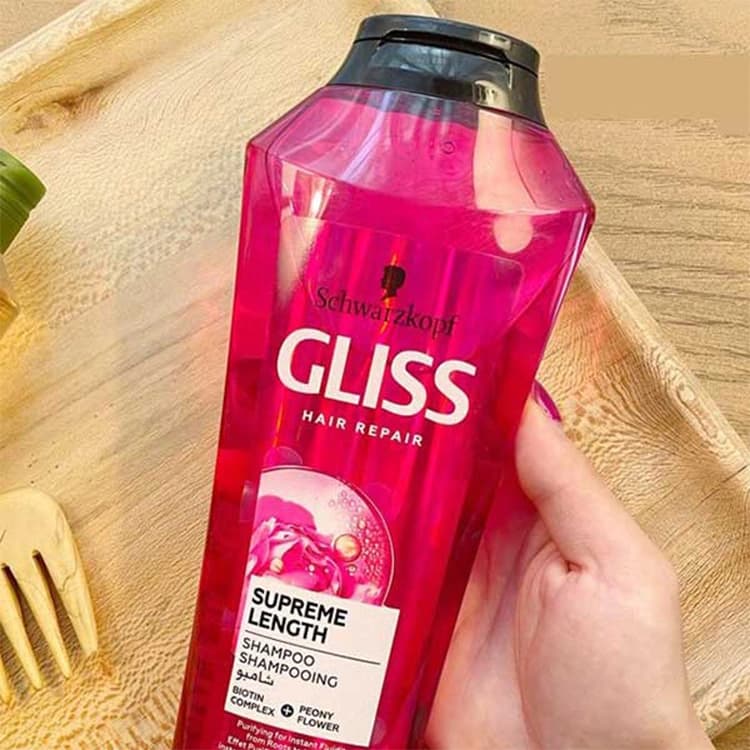 شامپو GLISS مدل Supreme Length حجم 500 میلی لیتر — تصویر ۳