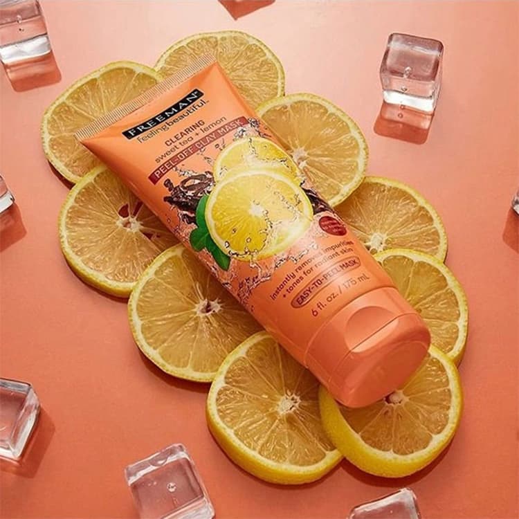 ماسک صورت Freeman مدل Clearing Sweet Tea and Lemon حجم 175 میلی لیتر — تصویر ۴