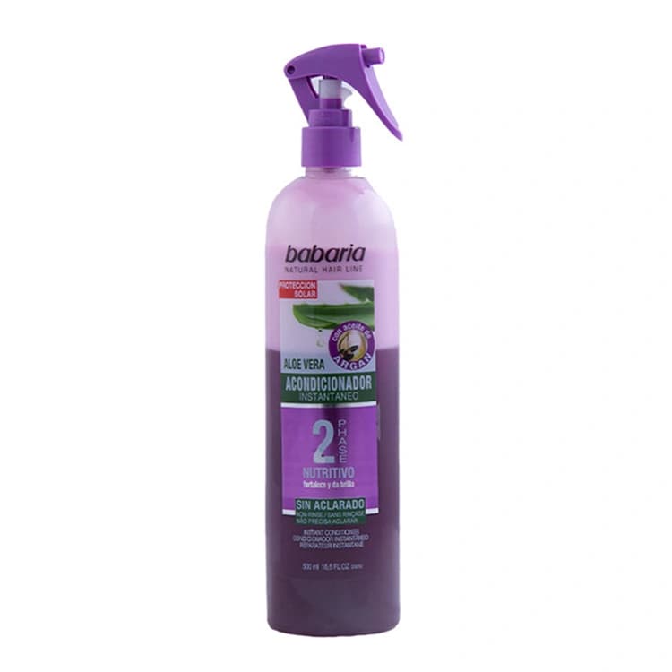 اسپری مو Babaria مدل Aloe Vera 2 Phase حجم 500 میلی لیتر