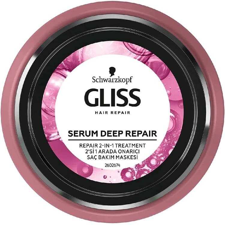 ماسک مو GLISS مدل Repair 2 in 1 حجم 300 میلی لیتر — تصویر ۴