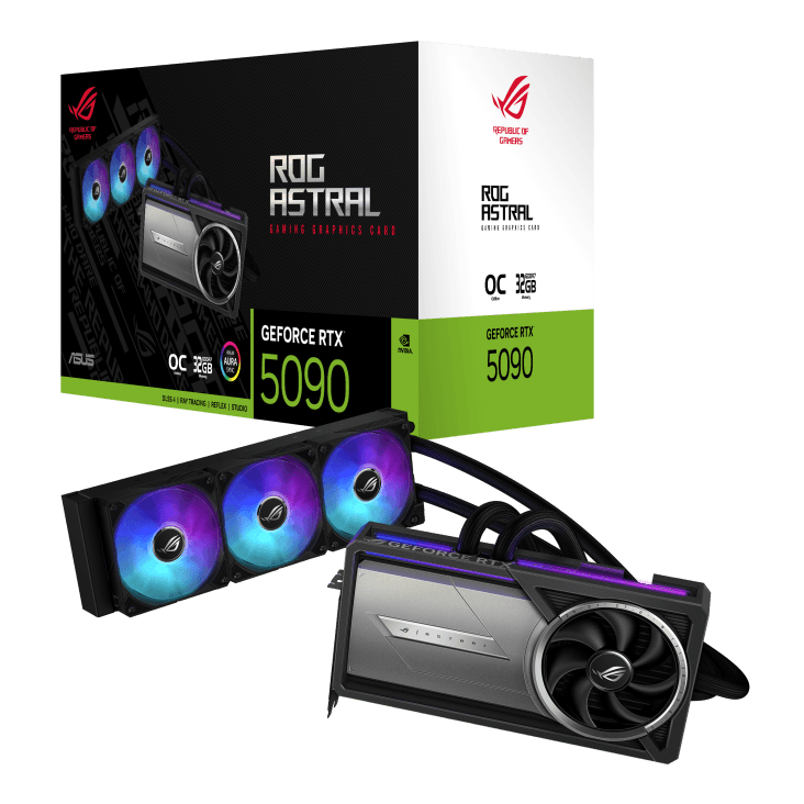 کارت گرافیک ایسوس ROG-ASTRAL-LC-RTX5090-O32G-GAMING