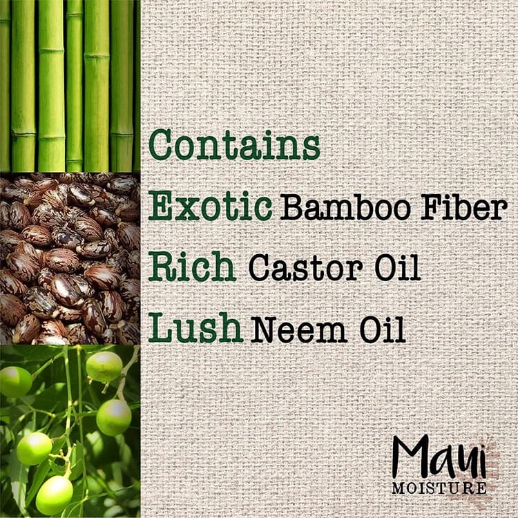 اسپری مو Maui Moisture مدل Bamboo Fibers حجم 236 میلی لیتر — تصویر ۳