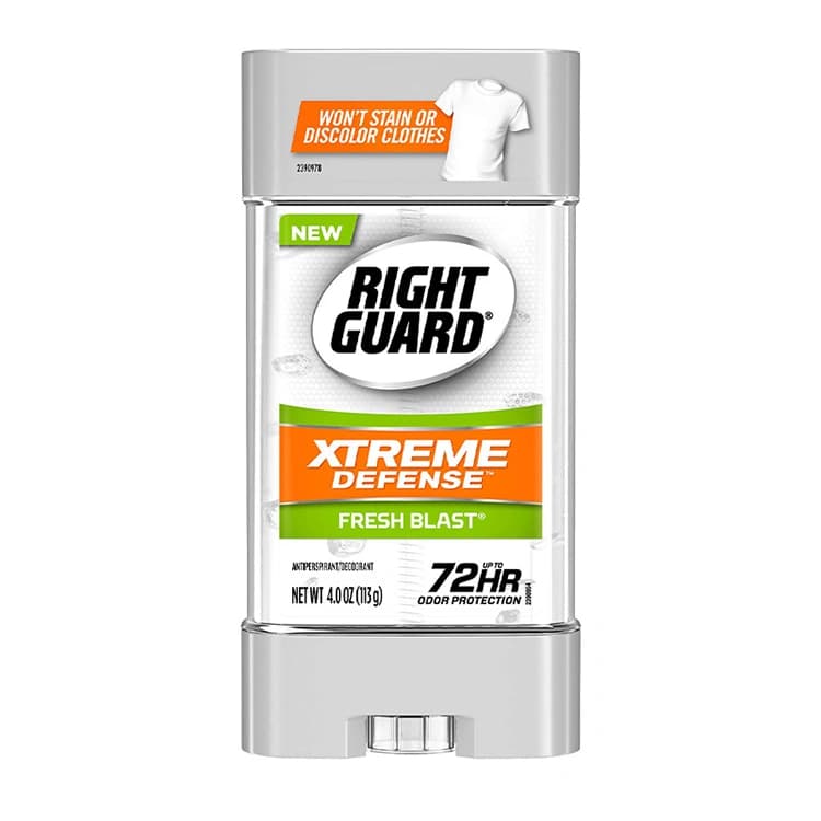 مام ضد تعریق Right Guard مدل Xtreme Defense Fresh Blast وزن 113 گرم