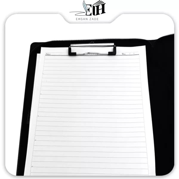 کیف همیار A4 سنگی زیپ دار کد 249 وتوس — تصویر ۳