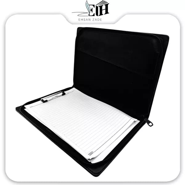 کیف همیار A4 سنگی زیپ دار کد 249 وتوس — تصویر ۲