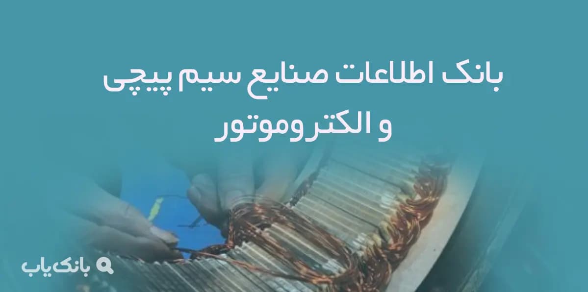 بانک اطلاعات صنایع سیم پیچی و الکتروموتور — تصویر ۲