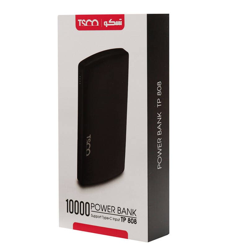 شارژر همراه ۱۰۰۰۰ تسکو TSCO TP 808 — تصویر ۳
