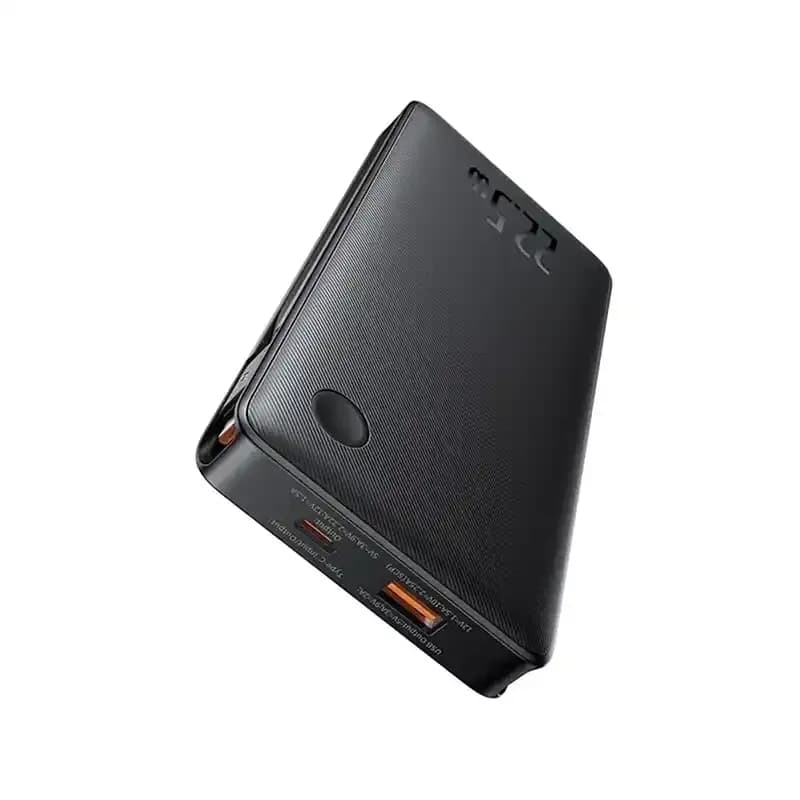 پاوربانک باسئوس مدل Airpow Lite Dual Cable 22.5w با ظرفیت 10000 میلی‌آمپرساعت — تصویر ۴