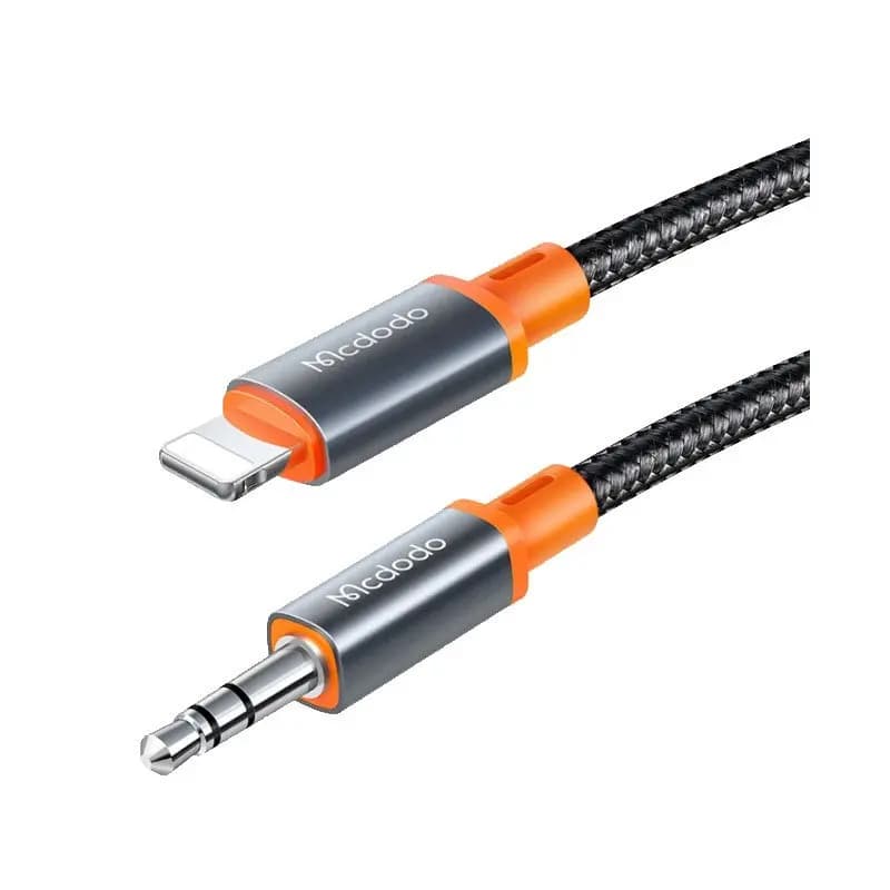 کابل تبدیل مکدودو مدل Mcdodo CA-0890 Lighitning to AUX با طول 1.8 متر — تصویر ۳