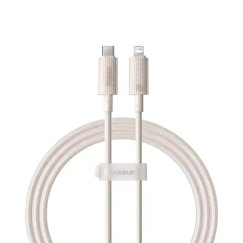 کابل شارژ Type-C to iP باسئوس مدل Habitat Series با طول 2 متر 20 وات — تصویر ۴
