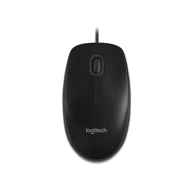 ماوس باسیم لاجیتک مدل Logitech Wired B100