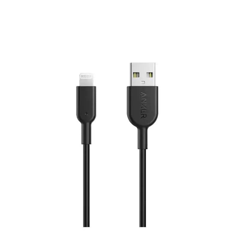 کابل شارژ انکر مدل Anker PowerLine II USB-A to Lightning-A8433 با طول 180 سانتی‌متر — تصویر ۲