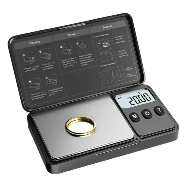 ترازوی دیجیتال طلا و جواهرات گرین لاین مدل Green Lion Jewelry Scale with High Accuracy Weighing