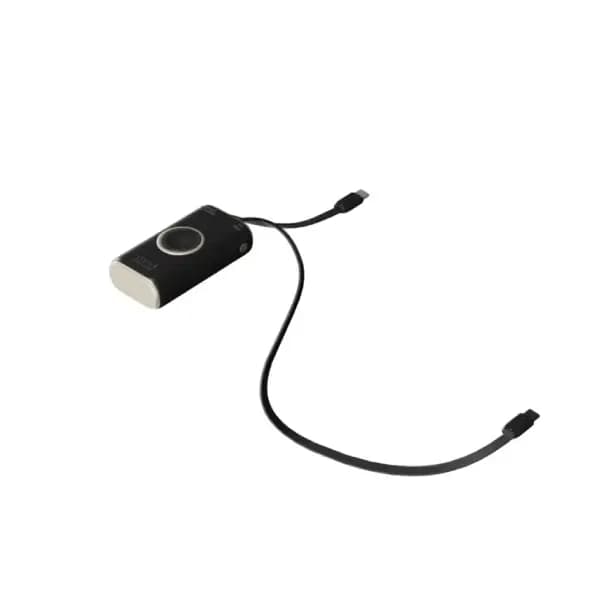پاوربانک 10000 هزار دارای کابل متصل و شارژر اپل واچ لولو مدل Levelo Roma 10000mAh Power Bank With Integrated Cable & Apple Watch Charger — تصویر ۳
