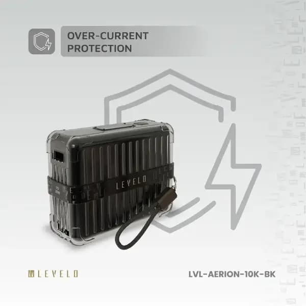 پاوربانک قابل‌حمل 10000 هزار لولو مدل Levelo Aerion Portable 10000mAh Power Bank — تصویر ۵