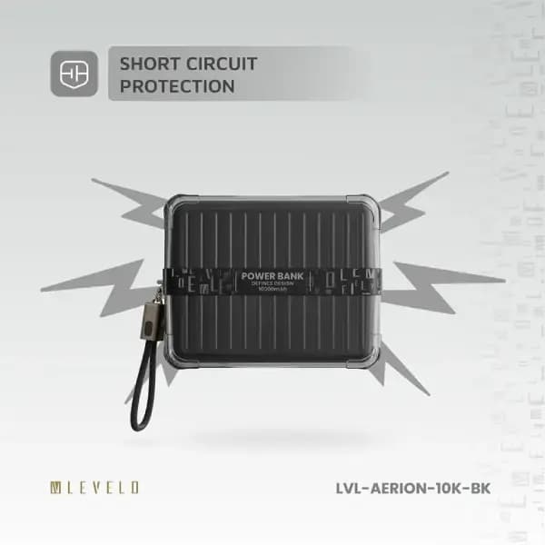 پاوربانک قابل‌حمل 10000 هزار لولو مدل Levelo Aerion Portable 10000mAh Power Bank — تصویر ۶