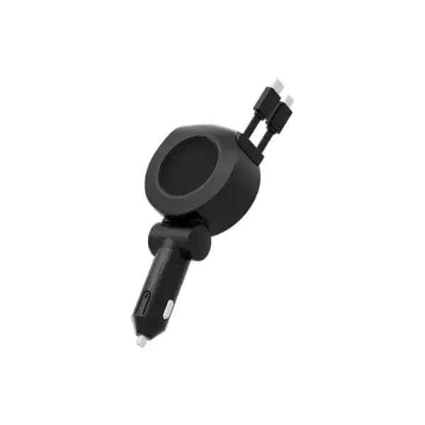 شارژر فندکی خودرو لولو مدل Levelo Orbis 4 In 1 Saffiano Leather Car Charger — تصویر ۲