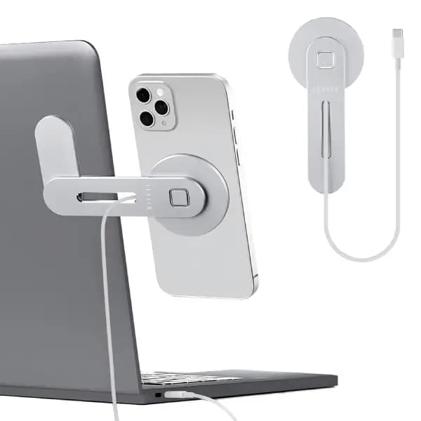 پایه شارژ بی‌سیم مگ‌سیف گوشی لولو مدل Levelo Energia MagSafe Wireless Charging Phone Stand