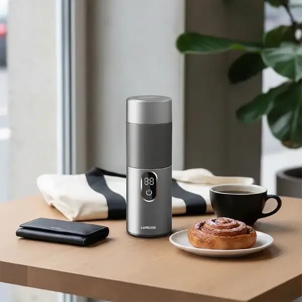 موکاپات برقی با قابلیت کارکرد تک‌ لمسی لپرسو مدل Lepresso MokaRise Electric Moka Maker with One-Touch Operation — تصویر ۴