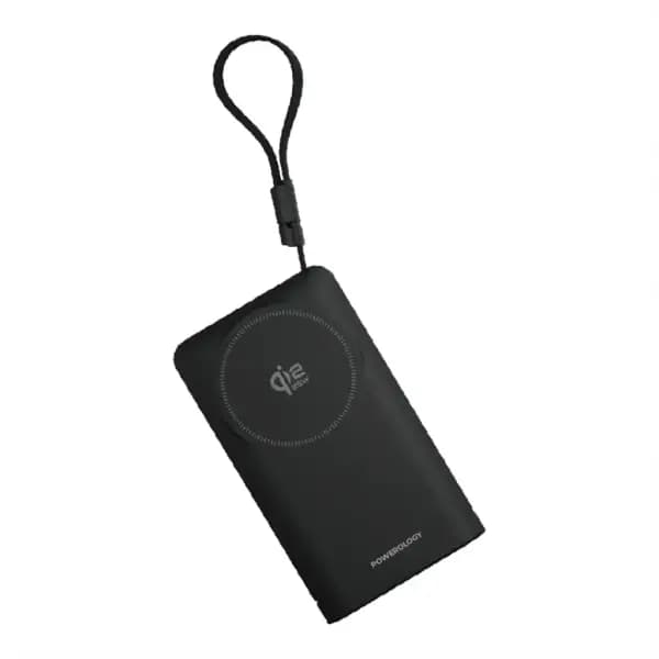 پاوربانک مگ‌ سیف 10000 هزار پاورولوژی مدل Powerology FlipMag 10000mAh Magsafe Power Bank — تصویر ۲