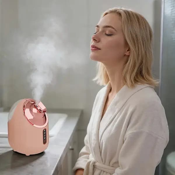 بخور صورت سرد و گرم پرودو مدل Porodo Rozita Hot & Cold Face Steamer — تصویر ۳