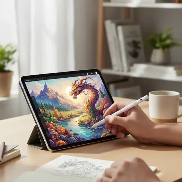 قلم لمسی 2 در 1 گرین لاین مدل Green Lion 2 in 1 Pencil — تصویر ۲
