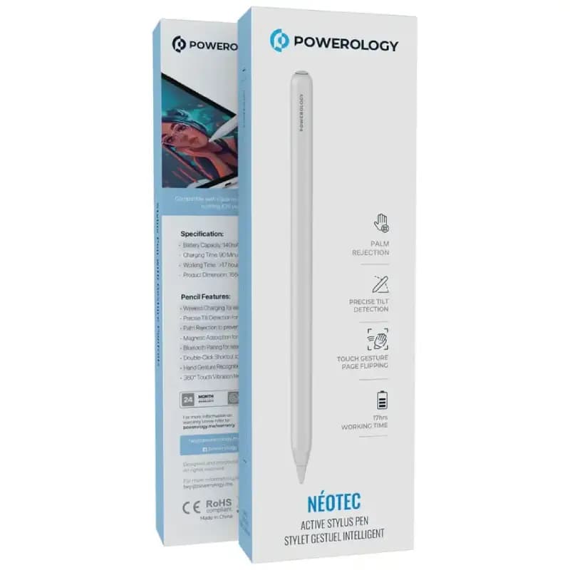 قلم لمسی پاورولوژی مدل Powerology Notec Active Stylus PGBSTPNWH — تصویر ۴