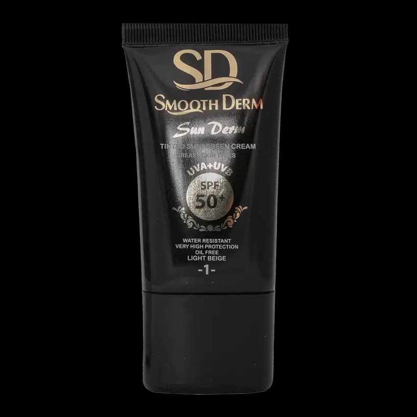 ضد آفتاب رنگی پوست چرب اسموت درم +SPF50