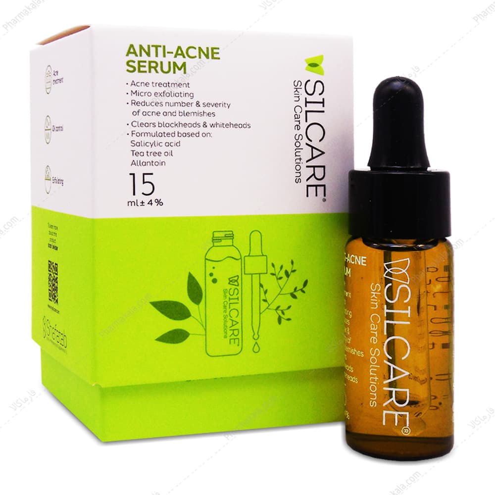 سرم کنترل چربی پوست Anti Acne سیلکر 15ml