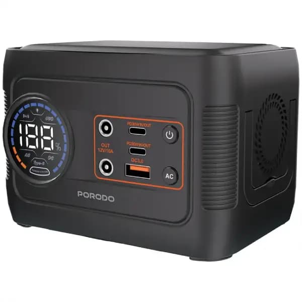 پاوراستیشن 150 وات قابل حمل پرودو مدل Porodo 150W Forcebase Portable Power Station
