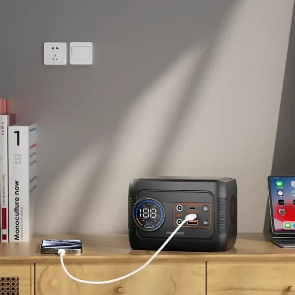 پاوراستیشن 150 وات قابل حمل پرودو مدل Porodo 150W Forcebase Portable Power Station — تصویر ۲