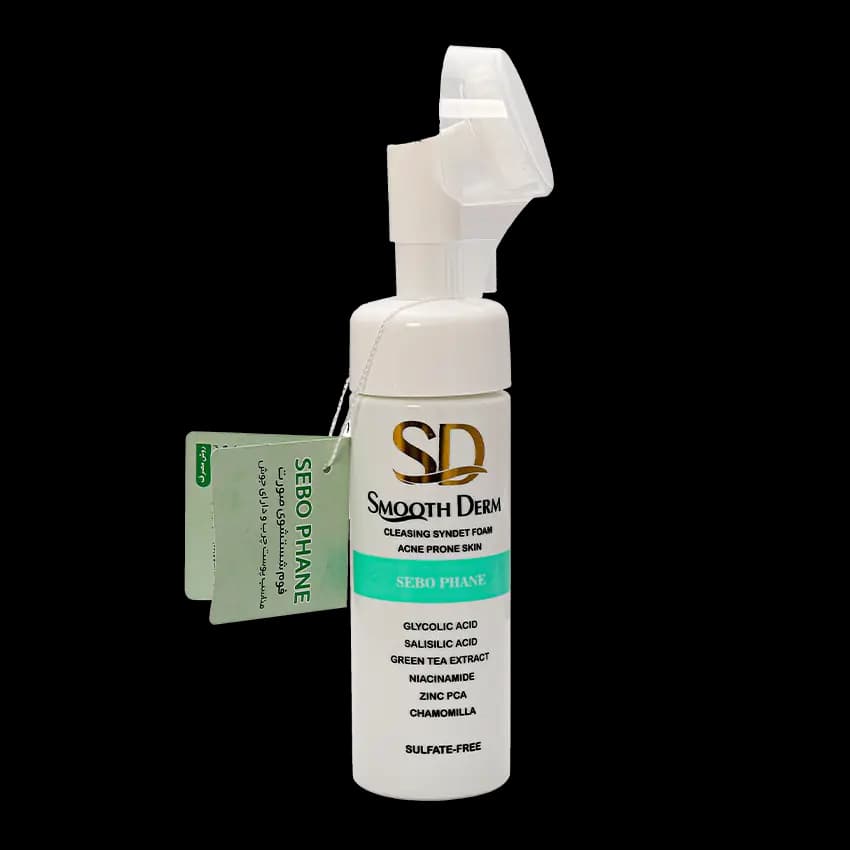 فوم شستشو صورت پوست چرب اسموت درم — تصویر ۳