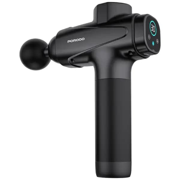 ماساژور تفنگی 6 سر پرودو مدل Porodo Lifestyle Multi-Head Deep Massage Gun PDLFSTNS066 — تصویر ۲
