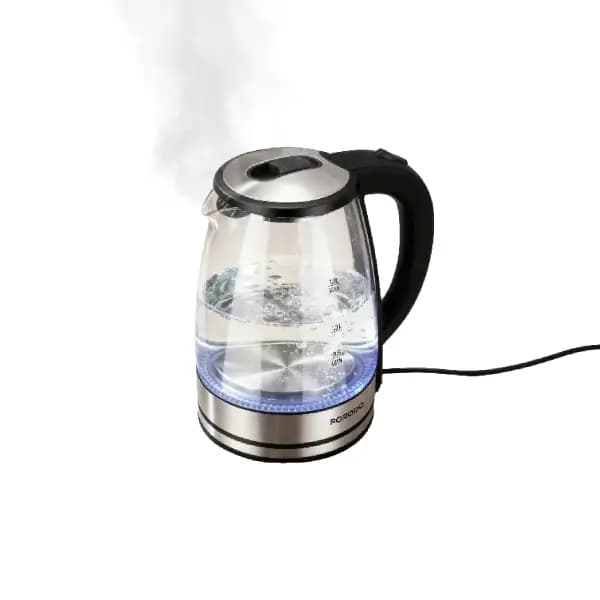 کتری برقی شیشه‌ ای پرودو مدل Porodo Pyro Electric Glass Kettle — تصویر ۲