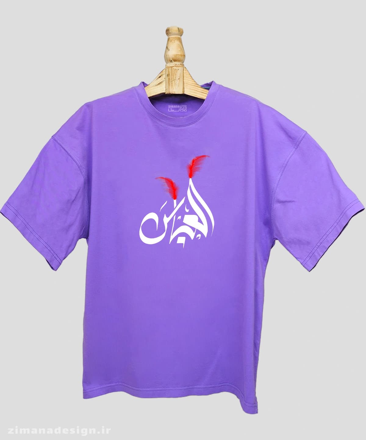 تیشرت لش مردانه و زنانه مذهبی طرح عباس کد 727 — تصویر ۴