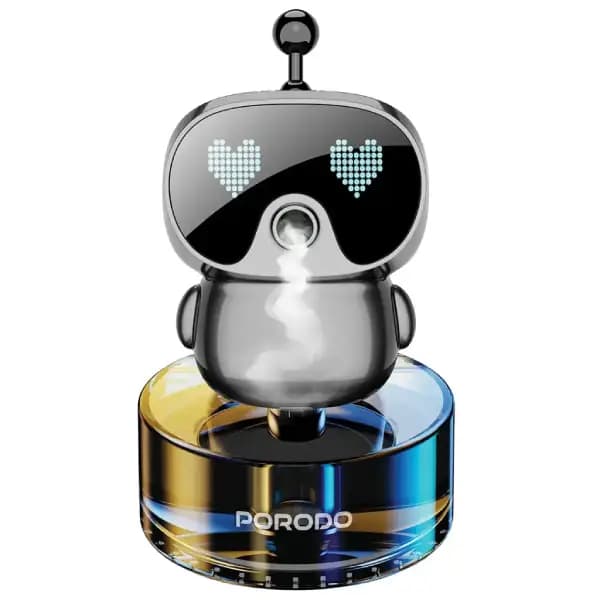دستگاه خوشبوکننده هوشمند خودرو پرودو مدل Porodo Lifestyle Robovibe Smart Car Aroma Diffuser — تصویر ۳