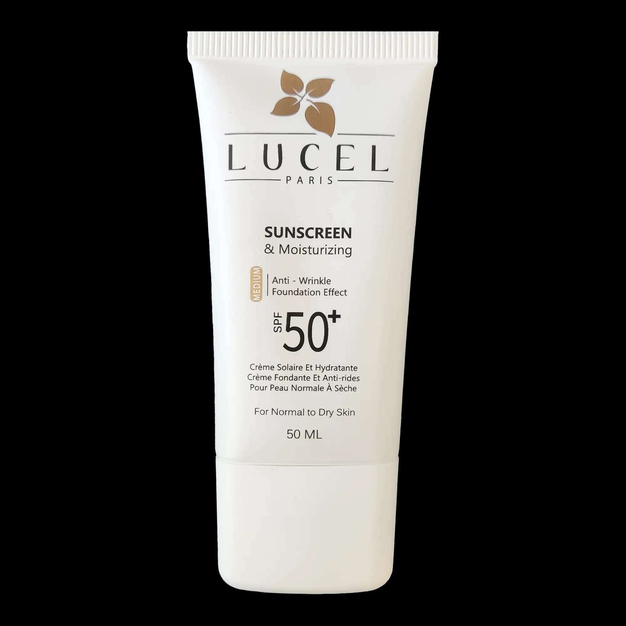 ضد آفتاب رنگی پوست خشک لوسل +SPF50