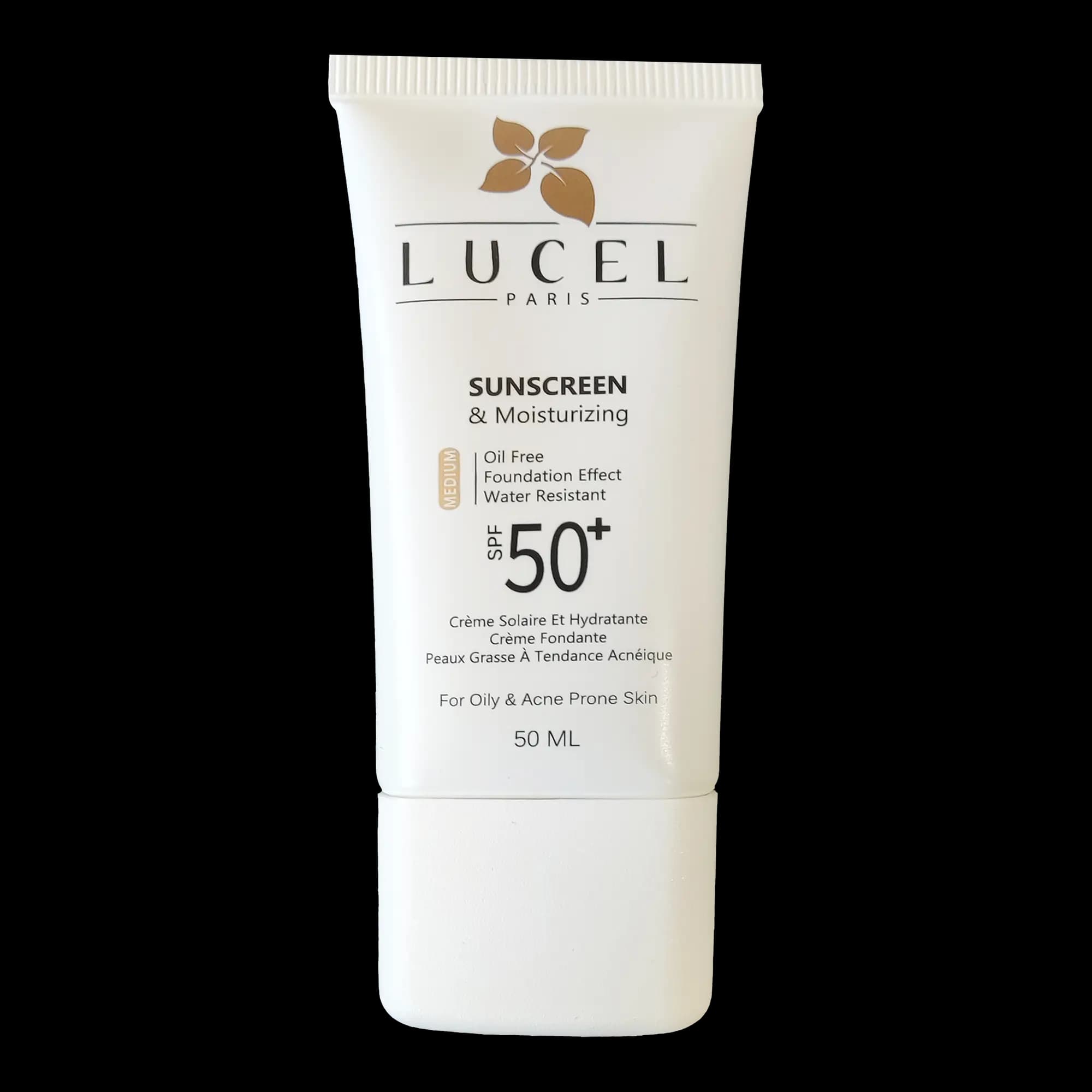 ضد آفتاب رنگی پوست چرب لوسل +SPF50
