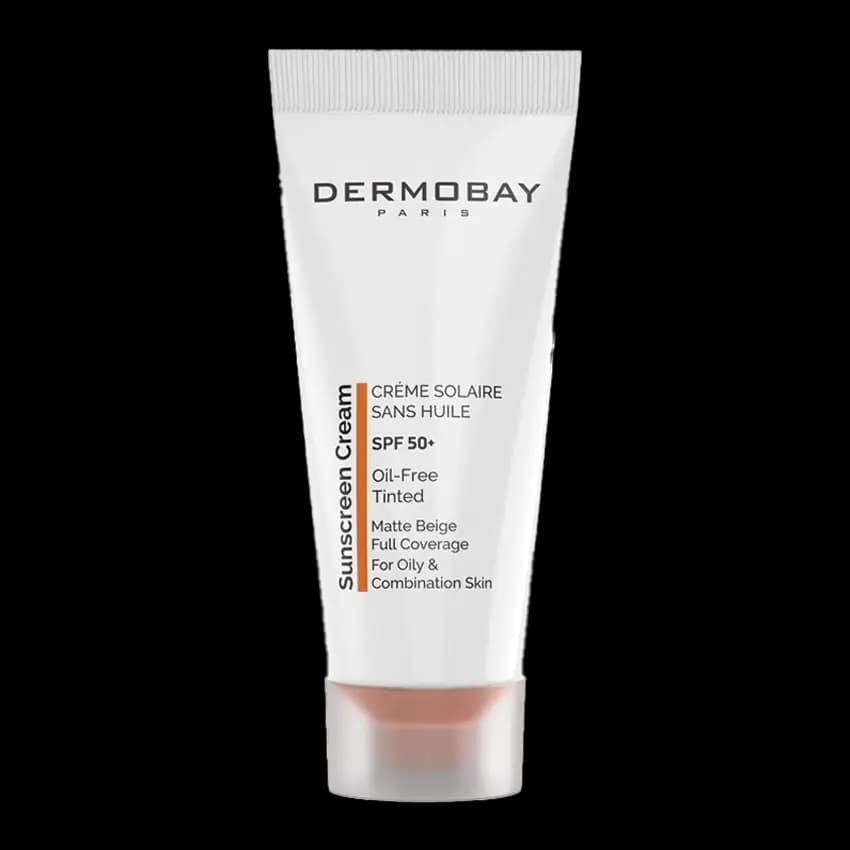 کرم ضد آفتاب فاقد چربی رنگی درموبای +SPF50