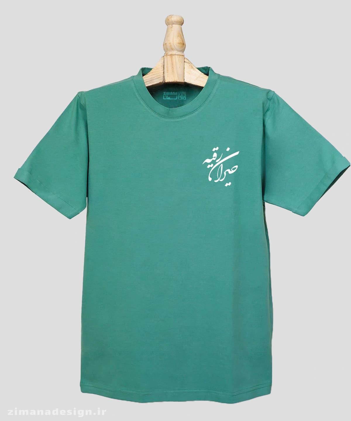 تیشرت مردانه و زنانه مذهبی طرح حضرت رقیه (س) کد 763 — تصویر ۵