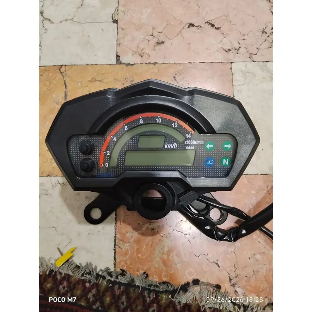 کیلومتر موتور دیجیتال طرح کلیک (برقی) مناسب هوندا — تصویر ۴