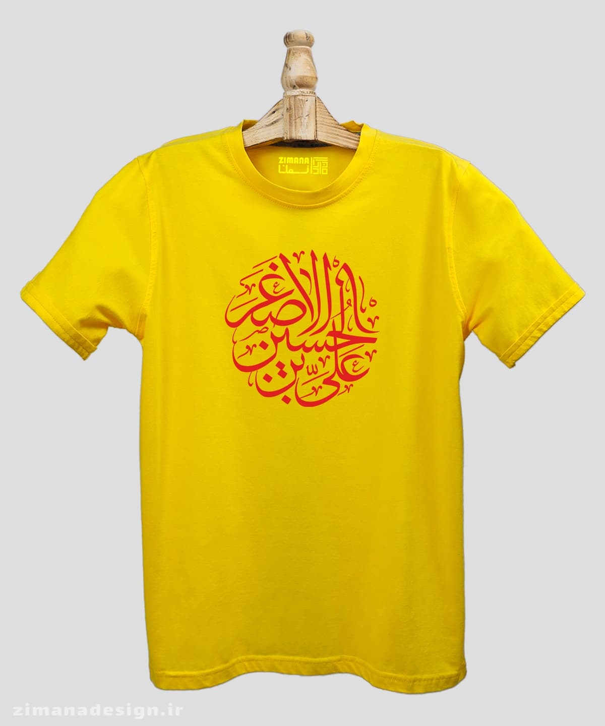 تیشرت مردانه و زنانه مذهبی طرح علی اصغر بن الحسین کد 731 — تصویر ۳